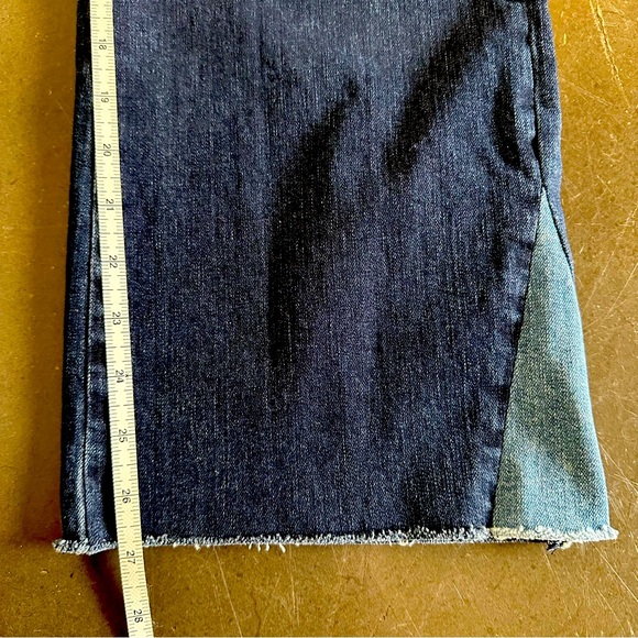 Anine Bing Patch Pocket Straight Leg Jeans - Picture 11 of 14